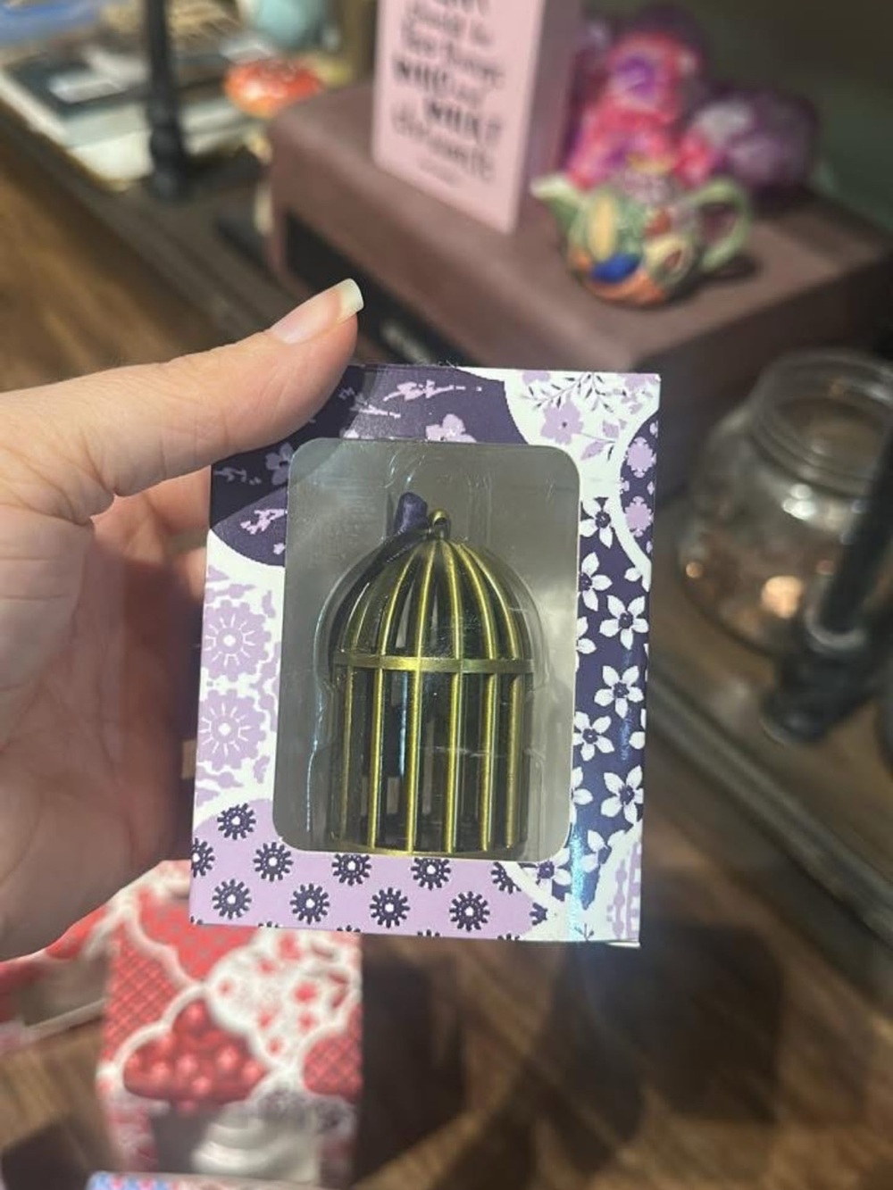 Taylor Swift Speak Now Cage ornament